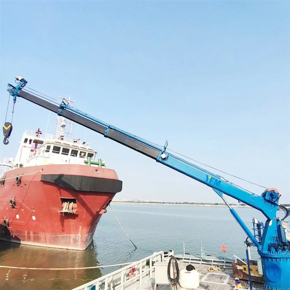 Extending Boom Deck Crane Extending Boom Deck Crane